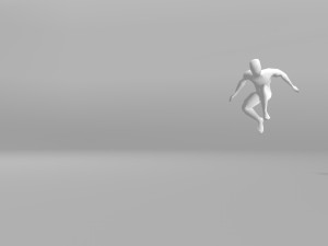 parkour and freerunning - roll animation Modello 3D