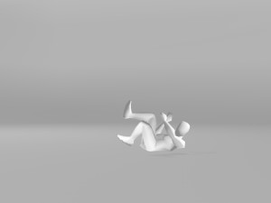 parkour and freerunning - roll animation Modello 3D