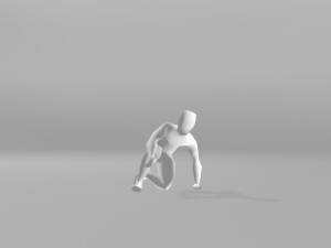 parkour and freerunning - roll animation Modello 3D