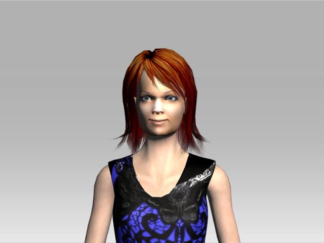dgina character Model 3D .c4d .max .obj .3ds .fbx .stl .blend 