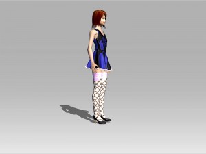 dgina character Model 3D