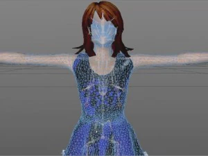 dgina character 3D Model