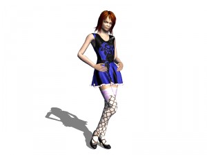 dgina character Model 3D