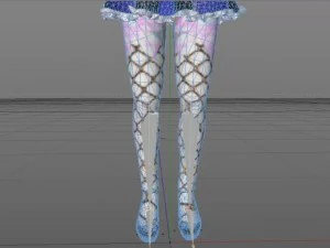 dgina character 3D Model