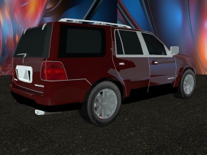 lincoln navigator 3D Model
