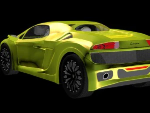 lamboghini aventador lp420p sportscar 3D Model