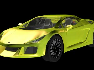 lamboghini aventador lp420p sportscar 3D Model