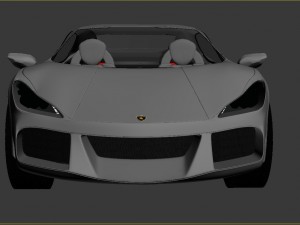 lamboghini aventador lp420p sportscar Modello 3D