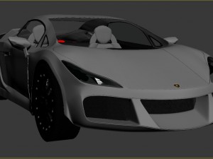 lamboghini aventador lp420p sportscar Modello 3D