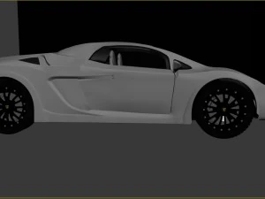 lamboghini aventador lp420p sportscar 3D Model
