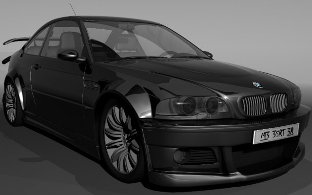 bmw m3 serie-3 3D 모델 .c4d .max .obj .3ds .fbx .stl .blend 