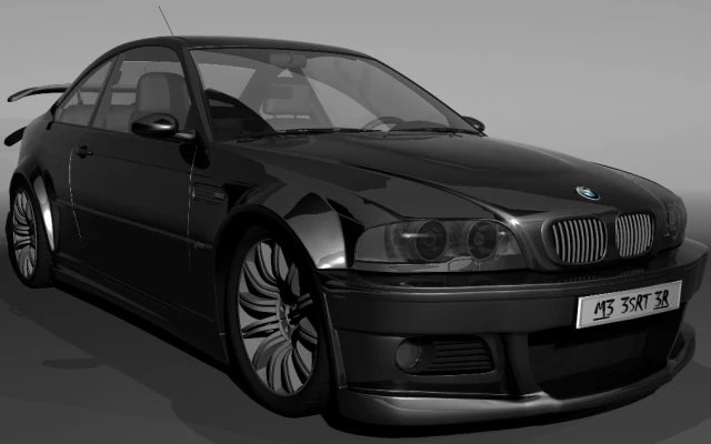 bmw m3 serie-3 3D Model .c4d .max .obj .3ds .fbx .stl .blend 