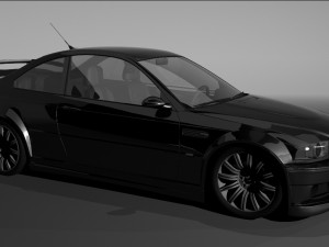 bmw m3 serie-3 3D 모델