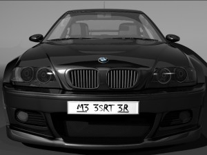 bmw m3 serie-3 3D 모델