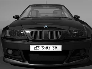 bmw m3 serie-3 3D Model