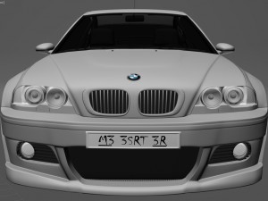 bmw m3 serie-3 3D 모델