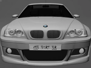 bmw m3 serie-3 3D Model