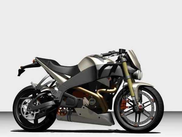 buell great motorcycle 3D Model .c4d .max .obj .3ds .fbx .stl .blend
