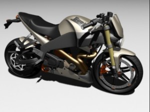 buell great motorcycle Modello 3D