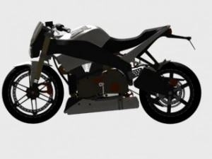 buell great motorcycle 3D Model