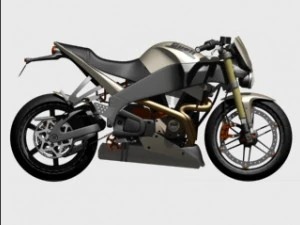 buell great motorcycle 3D Model