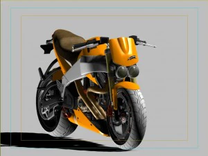 buell great motorcycle 3D Model