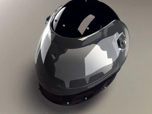 capacete de motocicleta Modelo 3D