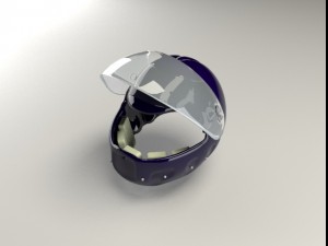 motorcycle helmet 3D 모델