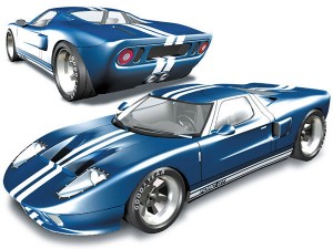 ford gt 40 car 3D Модель