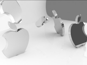 apple logo 3D Модель