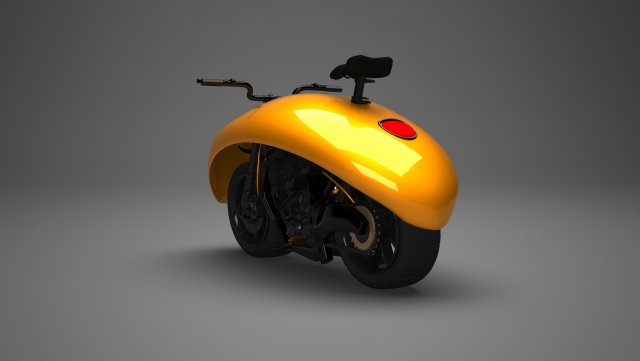 vw motorcycle concep Modelo 3D .c4d .max .obj .3ds .fbx .stl .blend 