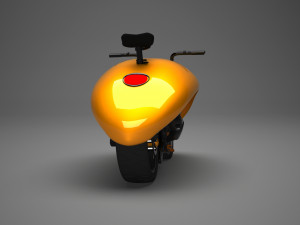 vw motorcycle concep Modelo 3D