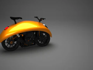 vw motorcycle concep 3D Model