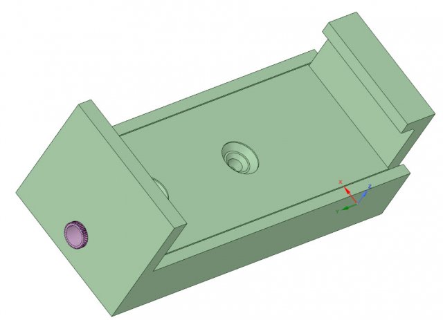 selfie stick replacement housing for mobile phone 3D Model .c4d .max .obj .3ds .fbx .stl .blend 