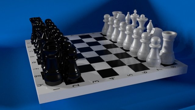 chess 3D-Modell .c4d .max .obj .3ds .fbx .stl .blend 