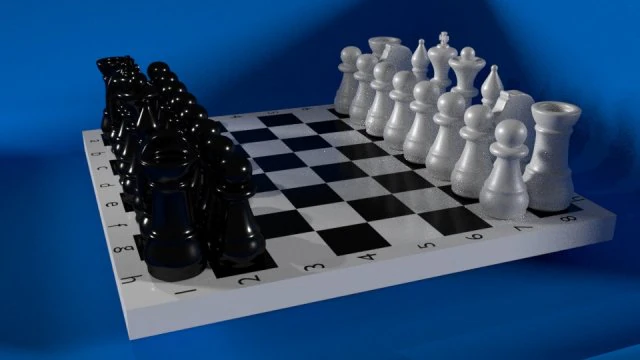 chess 3D Model .c4d .max .obj .3ds .fbx .stl .blend 