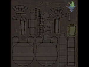 medieval padlock 3D 模型