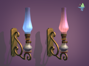 victorian sconce 3D 모델