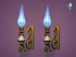 victorian sconce 3D Model