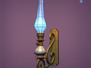 victorian sconce 3D Model