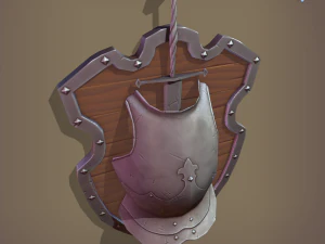 ornamental shield 3D Model