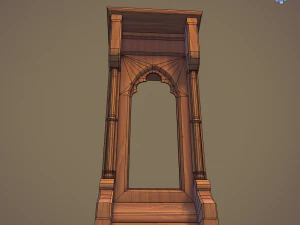 gothic lectern 3D Model