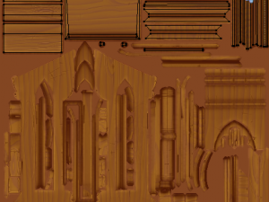 gothic lectern 3D मॉडल