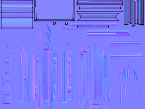 gothic lectern 3D मॉडल