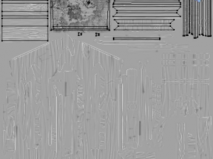 gothic lectern 3D मॉडल