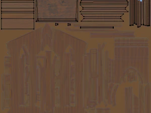gothic lectern 3D Model