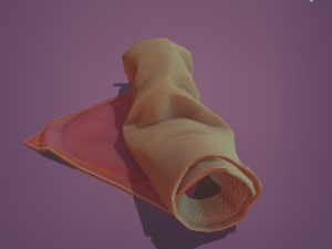 body rolled in a carpet Modelo 3D