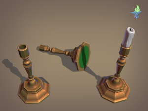 candle stick 3D Model