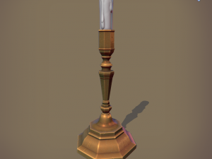 candle stick 3D Model