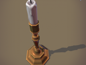 candle stick 3D Model